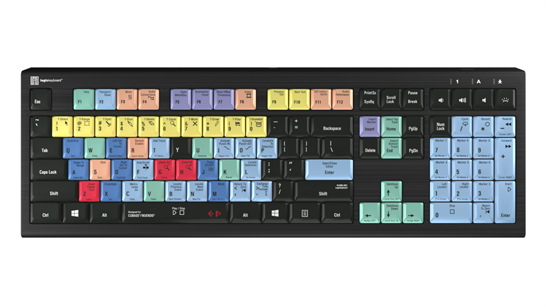 Cubase & Nuendo - PC ASTRA 2 Backlit Keyboard